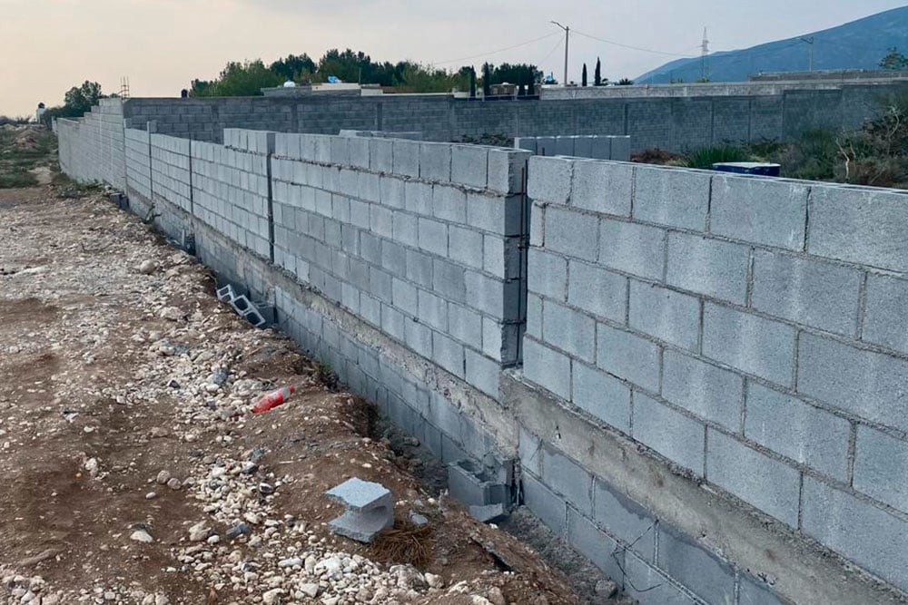 Construccion de Bardas en Saltillo