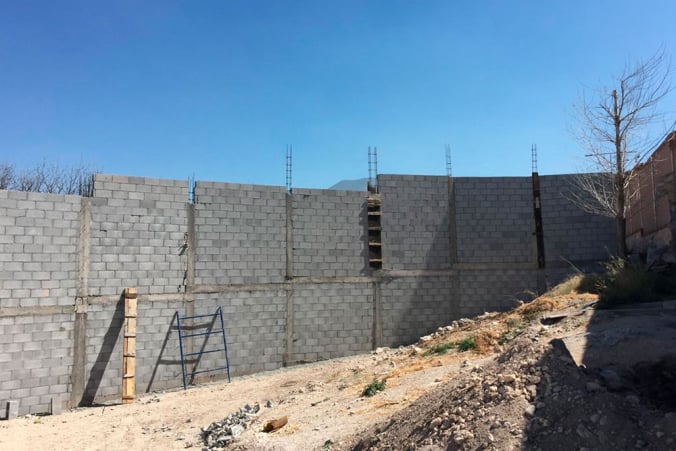 Construccion de Bardas en Saltillo