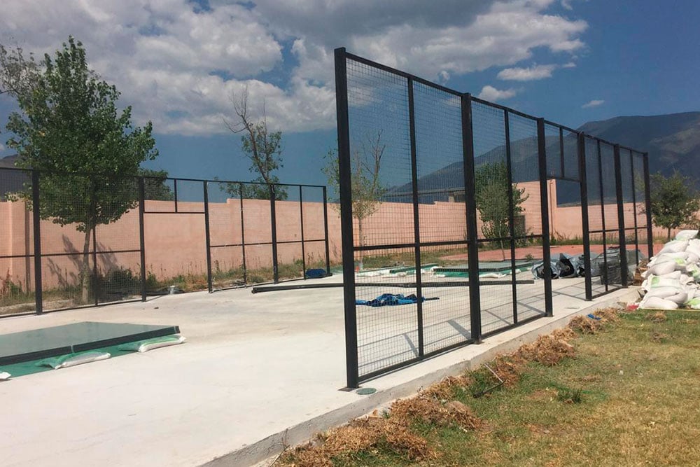 Construcion de canchas deportivas en Saltillo