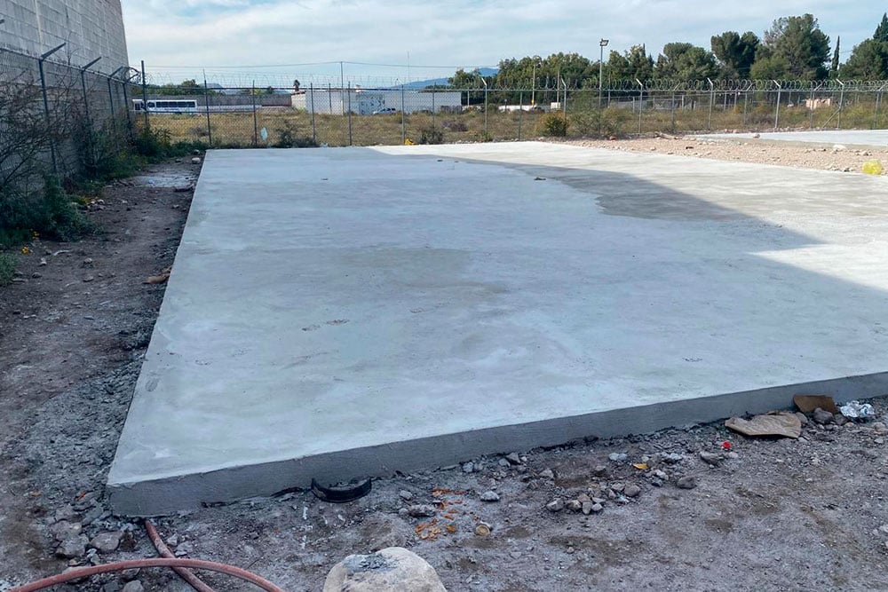 Construcion de canchas deportivas en Saltillo