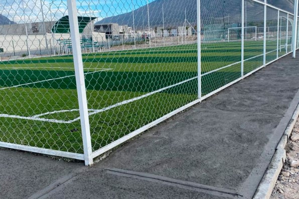 Construcion de canchas deportivas en Saltillo